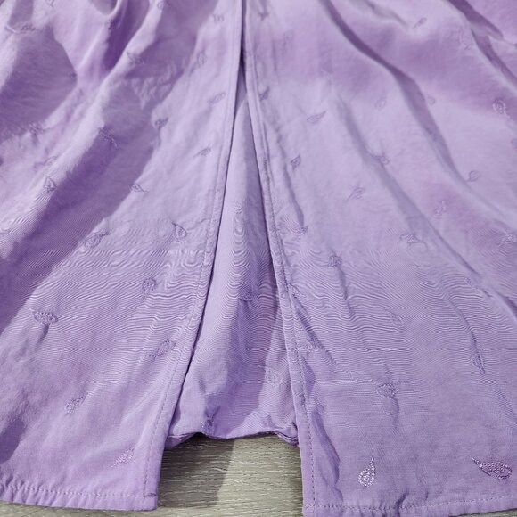 Paris Atelier & Other Stories Lavender Midi Dress With Knot Detail Womens Size 2 - Picture 11 of 16